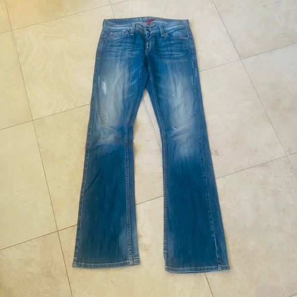 GUESS Flare Denim Jeans Sz 27 - Picture 2 of 8